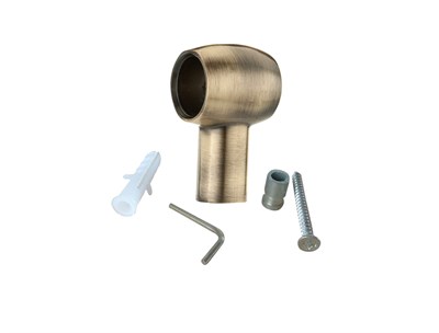 Держатель рейлинга для кухни бронза