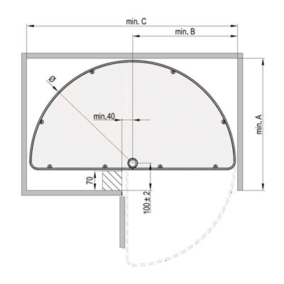 Карусель для кухни размеры