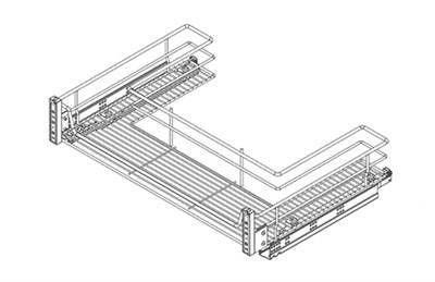 Корзина под мойку STARAX с креплением фасада - фото 22330 Корзина под мойку STARAX с креплением фасада - фото 22330