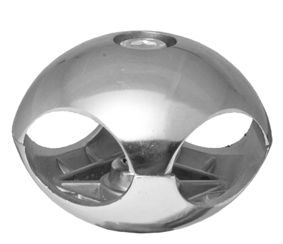 Держатель для двух труб D25 - фото 22373