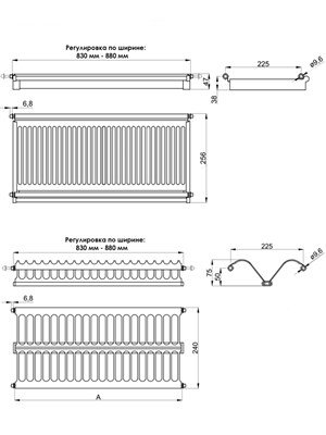 Схема сушилки для посуды
