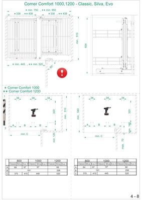 Волшебный уголок Comfort Linia Maxima Classic (Корпус 1000, Фасад 500) - фото 26033